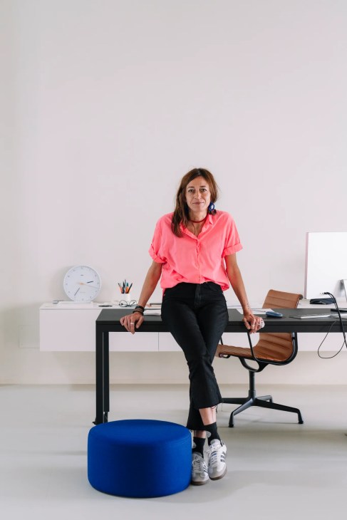 Designer and 110 owner Chiara Ferrari