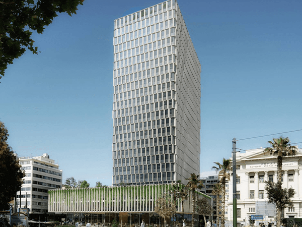 Piraeus tower in Greece.