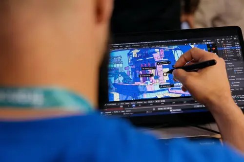 Annecy animators close up at work