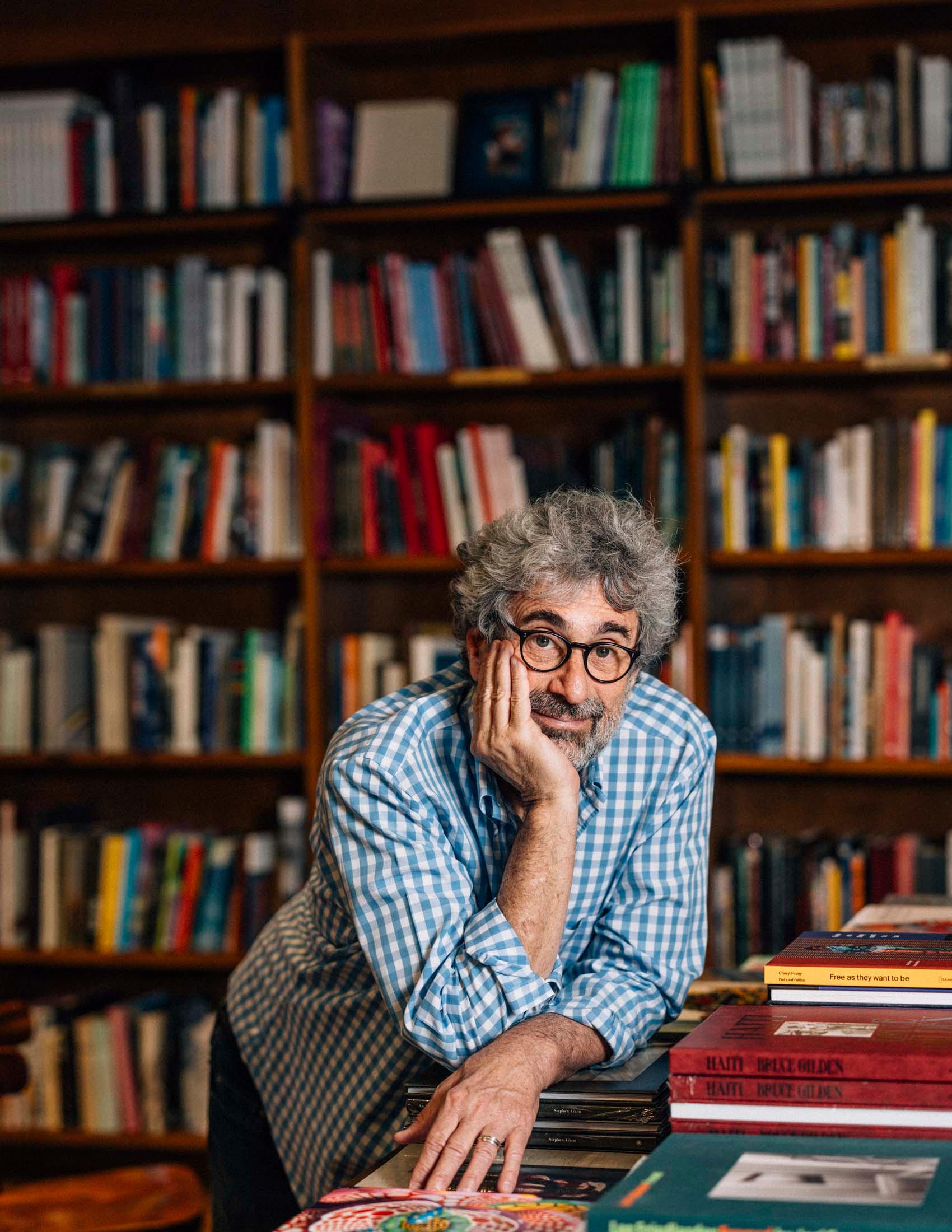 A portrait of Mitchell Kaplan.