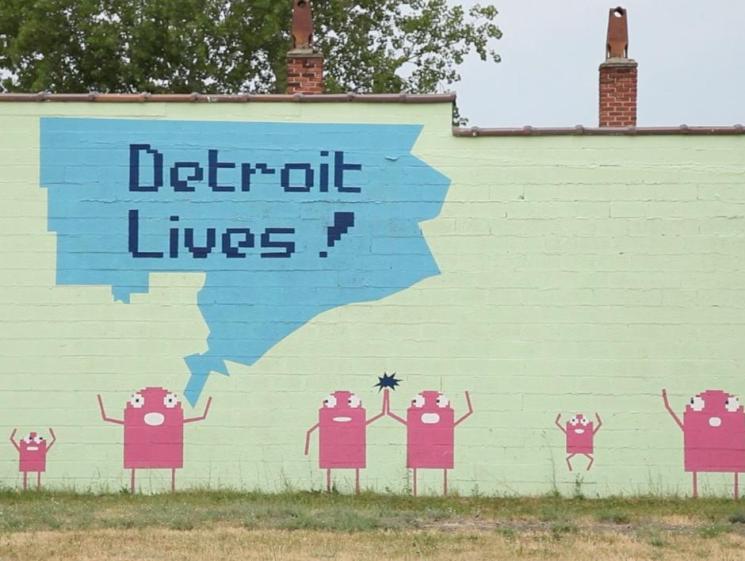grafitti Detroit