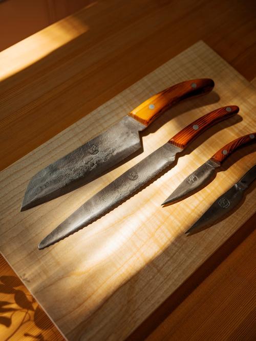 A selection of knives.