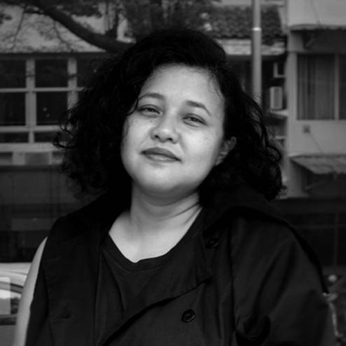 A portrait of Cynthia Wirjono.
