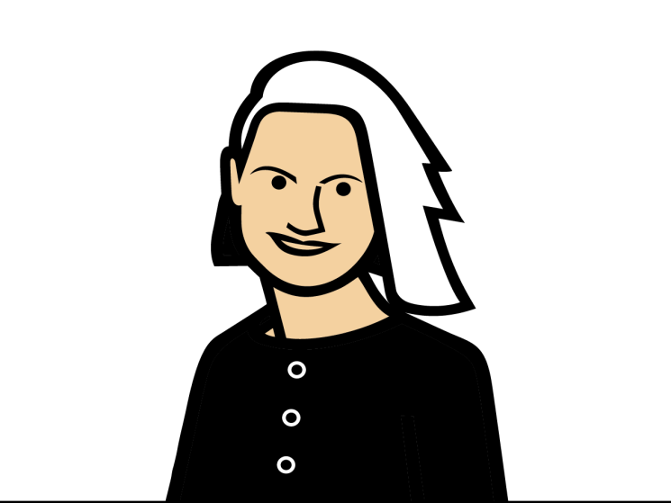 Mary Holland illustrated headshot