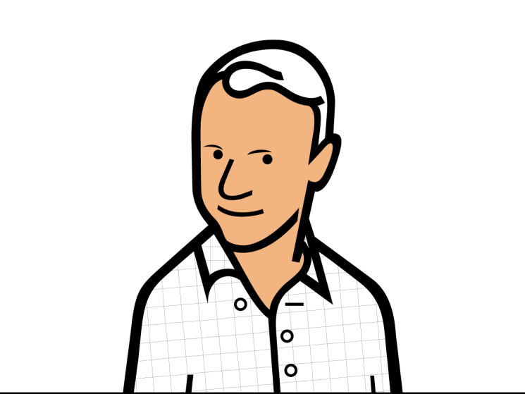 Petri Burtsoff illustrated headshot