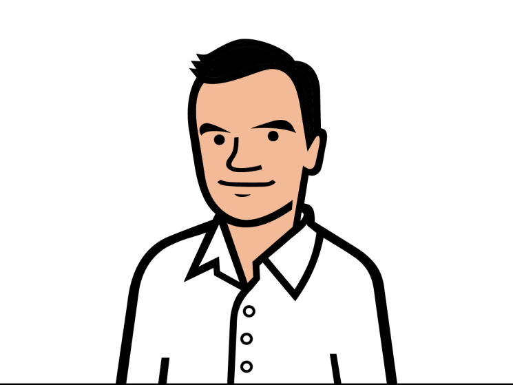 Tomos Lewis illustrated headshot
