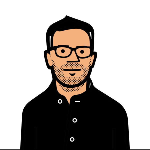 Tyler Brûlé illustrated headshot