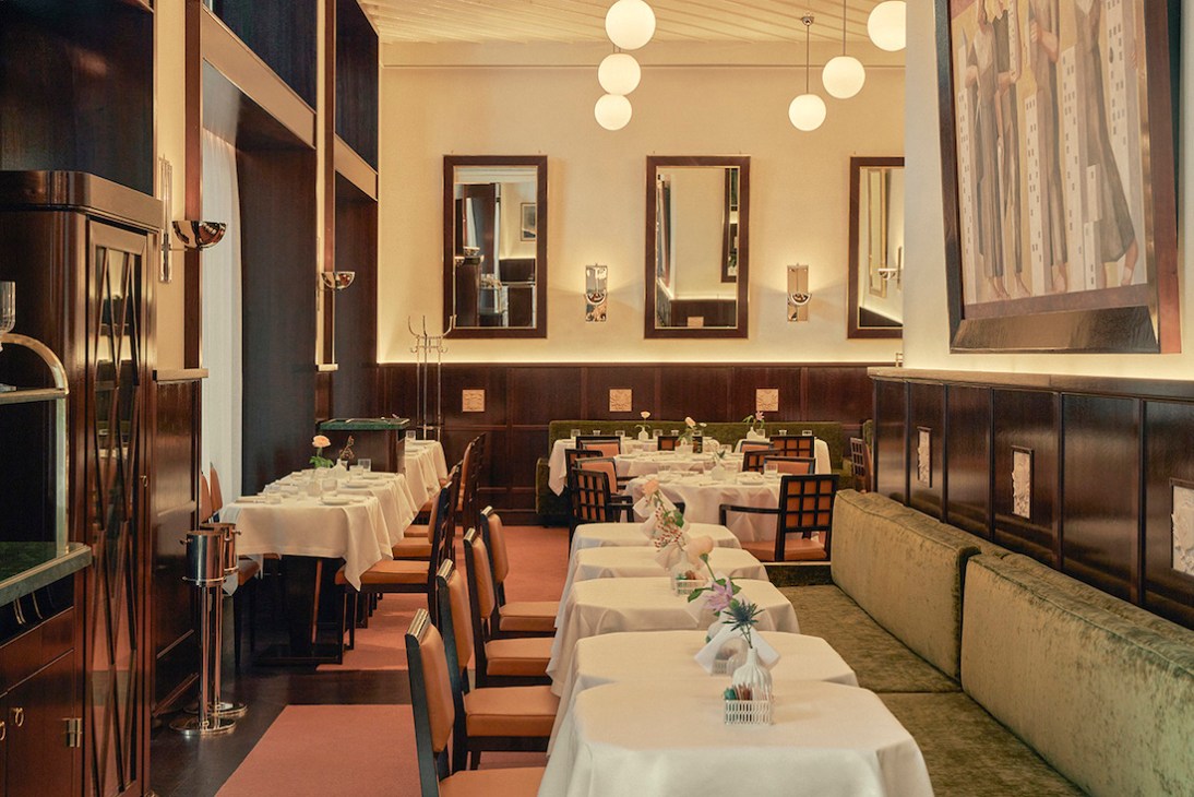 Sant Ambroeus restaurant Milan