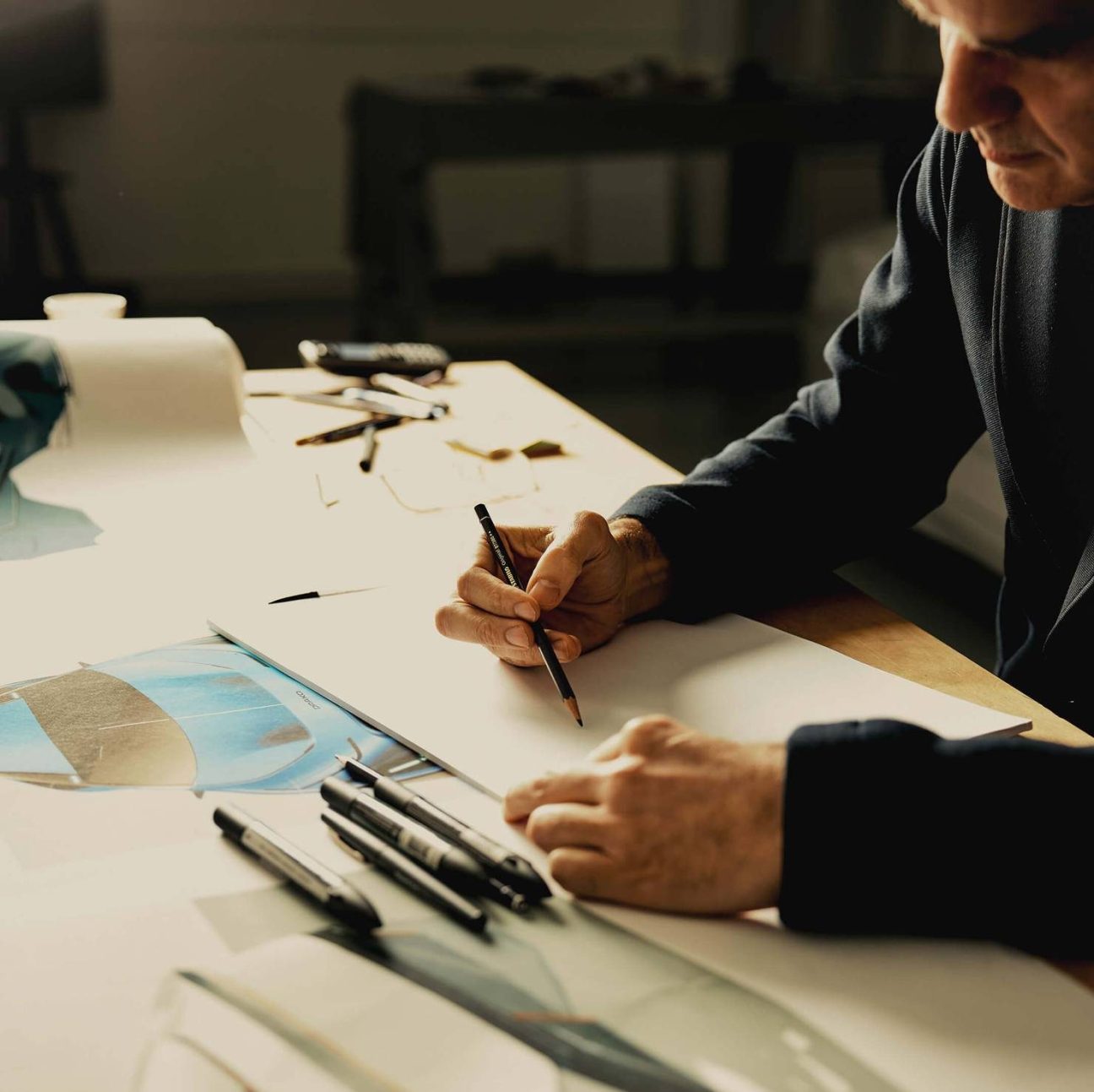 Lowie Vermeersch’s sketching.