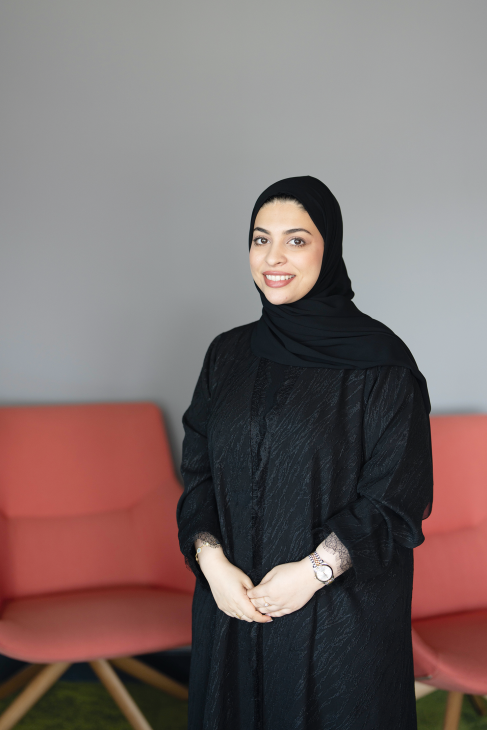 Curator Fatema Al Hammadi.