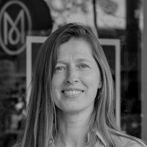 A portrait of Fiona Wilson.