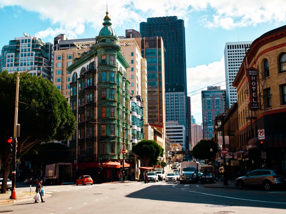 Jackson Square, the guts of San Francisco
