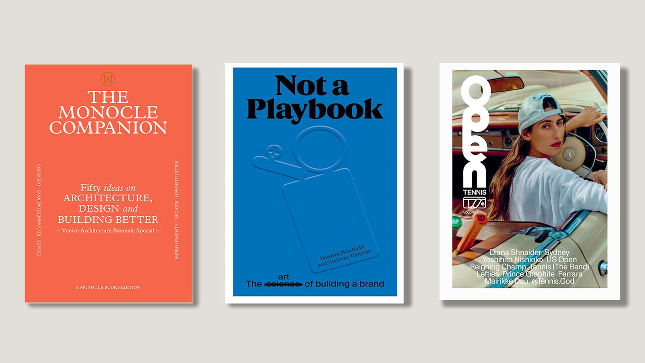 ‘Not a Playbook’, ‘Open Tennis’, ‘The monocle.livepanion’ and Harry Nuriev’s latest installation