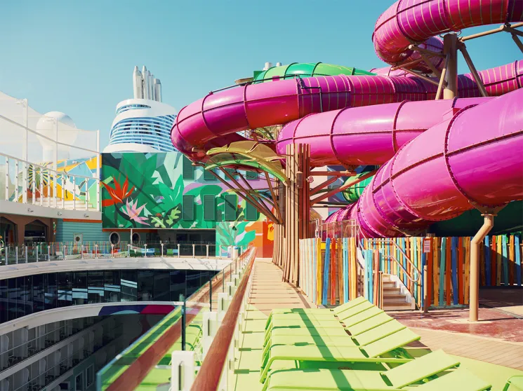 Inside Royal Caribbean’s Nordic-built ‘megaship’ that’s making waves in the shipbuilding industry