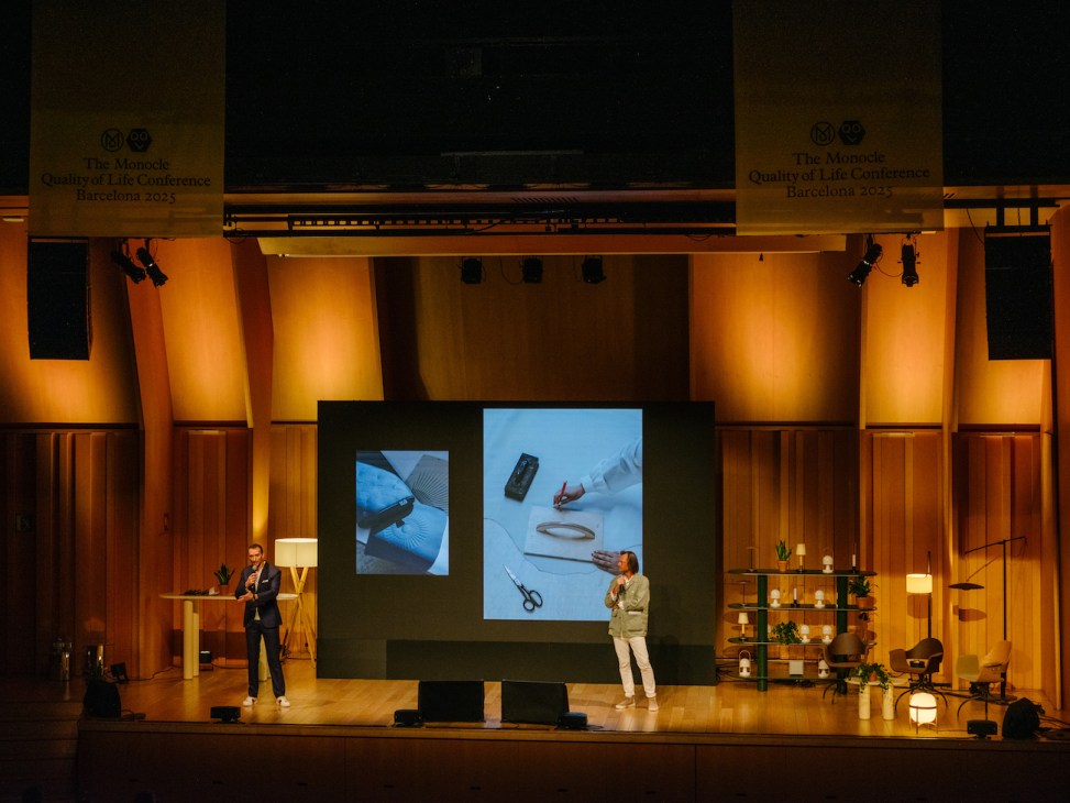 Monocle Quality of Life conference 2025 - the stage