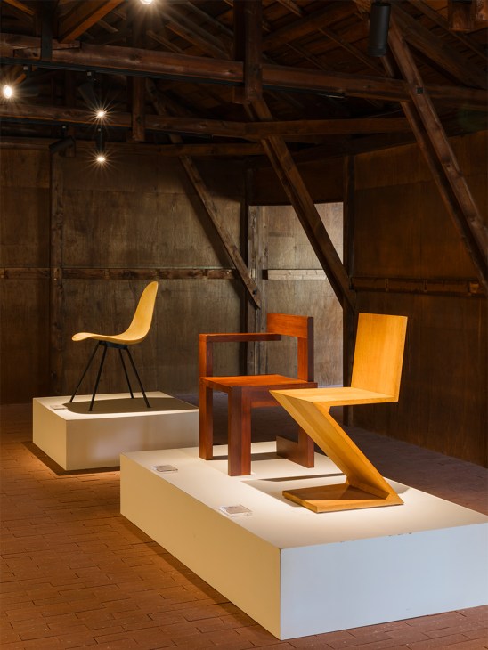 Classic chairs displayed at Stoop
