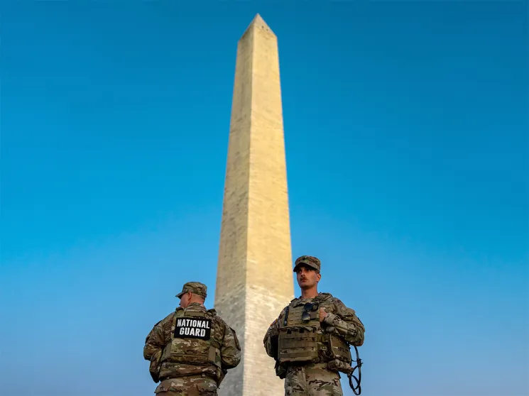 No one asked for Trump’s troops but maybe they’ll do some good 