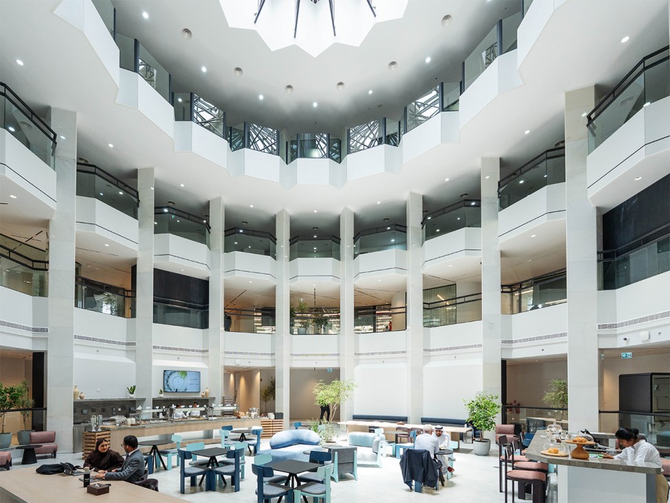 Lobby of Les Roches Abu Dhabi