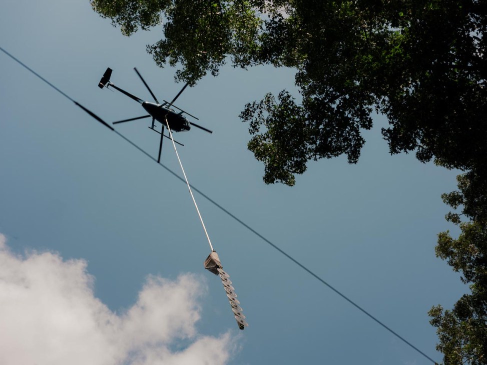 Helicopter test