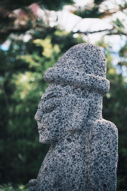 Jeju Island statue