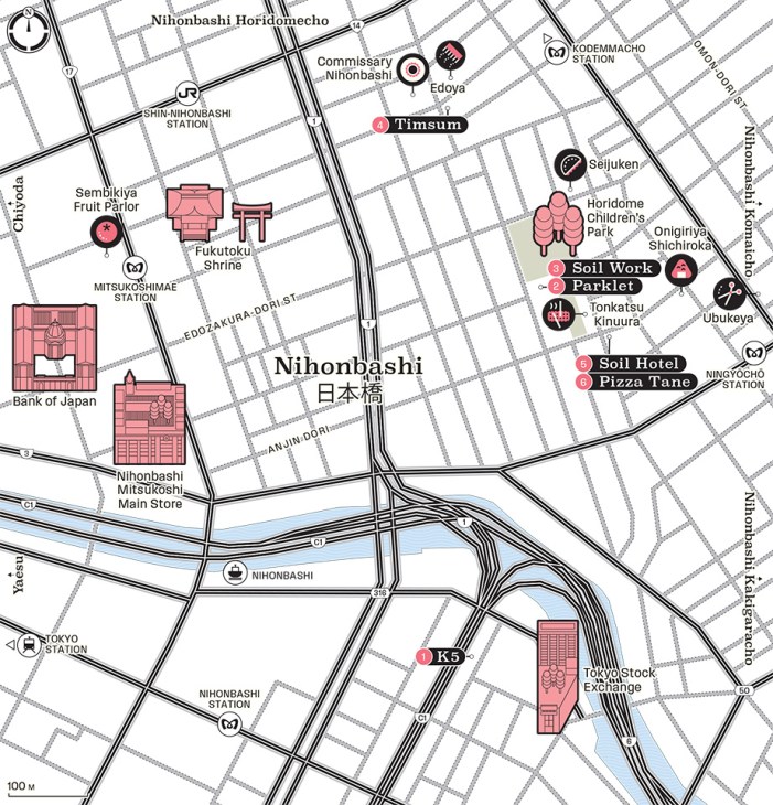 Nihonbashi map