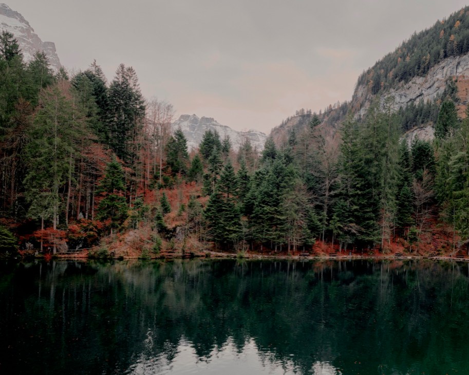 Lake Blausee cabin