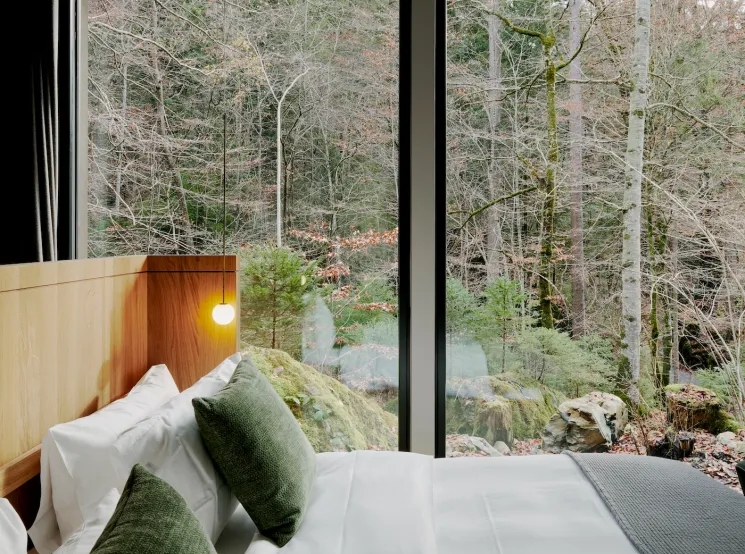 Lake Blausee cabin
