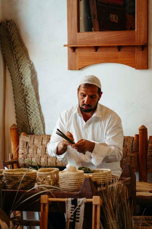Qatari craftsman