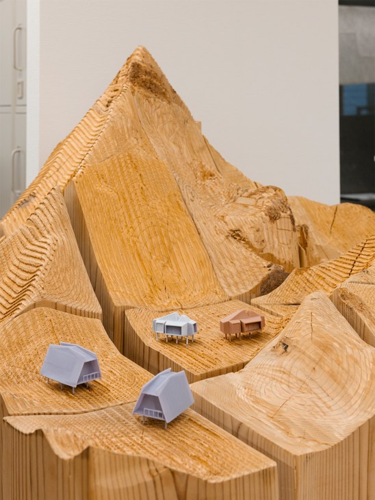 Cabin models at ADX