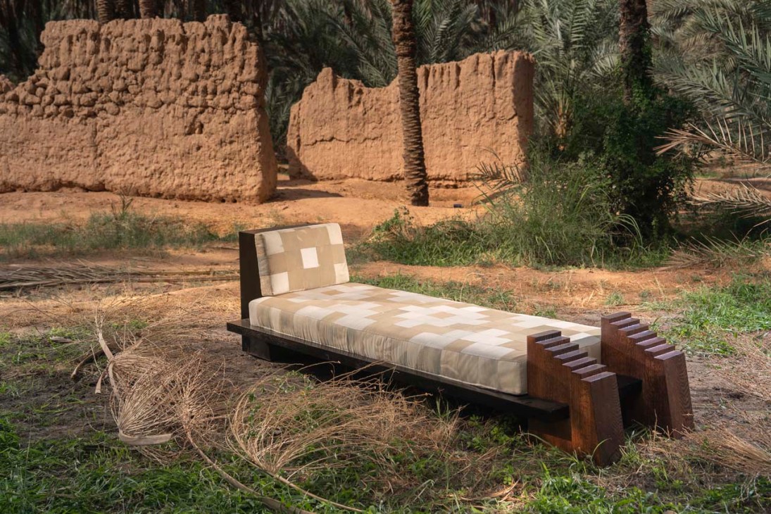 Paul Moutapha Ledron outdoor bench