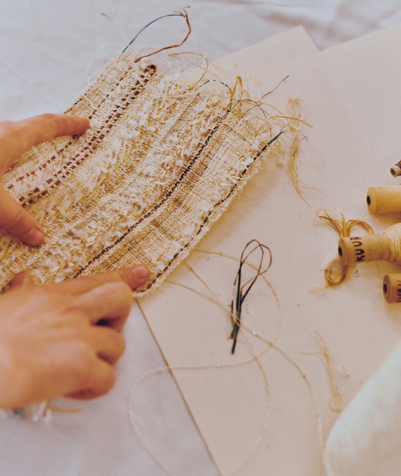 Stitching fabric