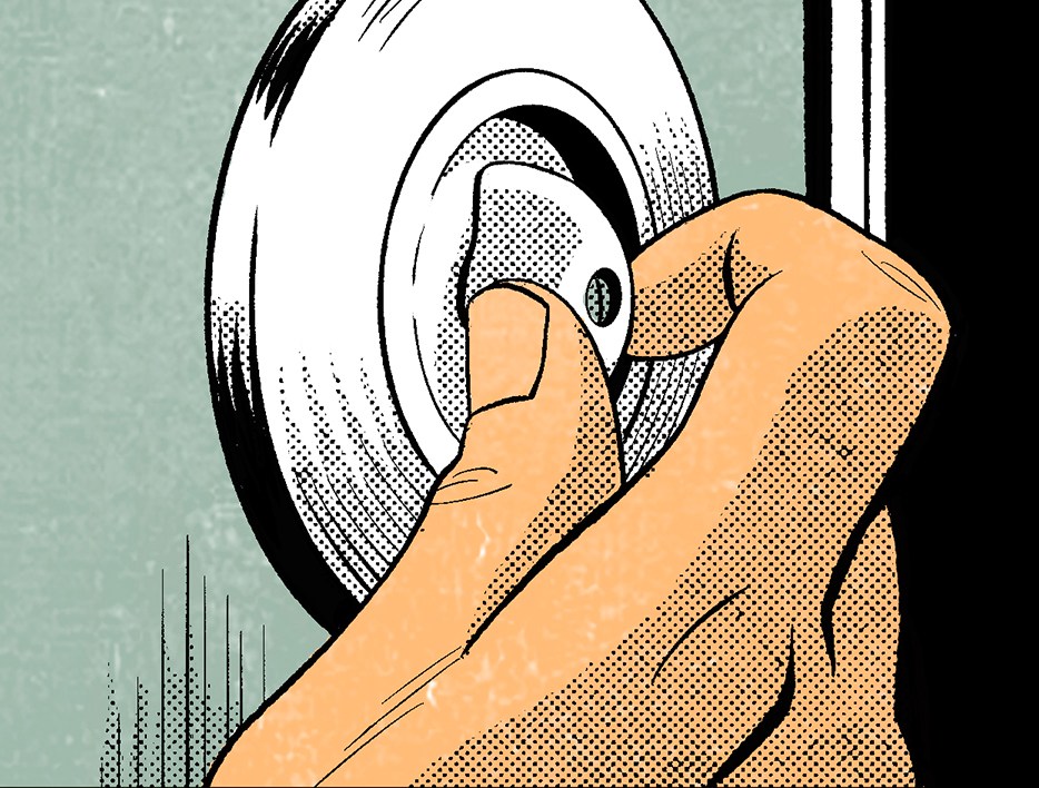 Illustration of Berker's Serie 1930 switch