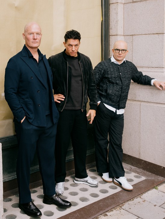 Joel Söderbäck, Andreas Bergman and Simon Åhnberg 