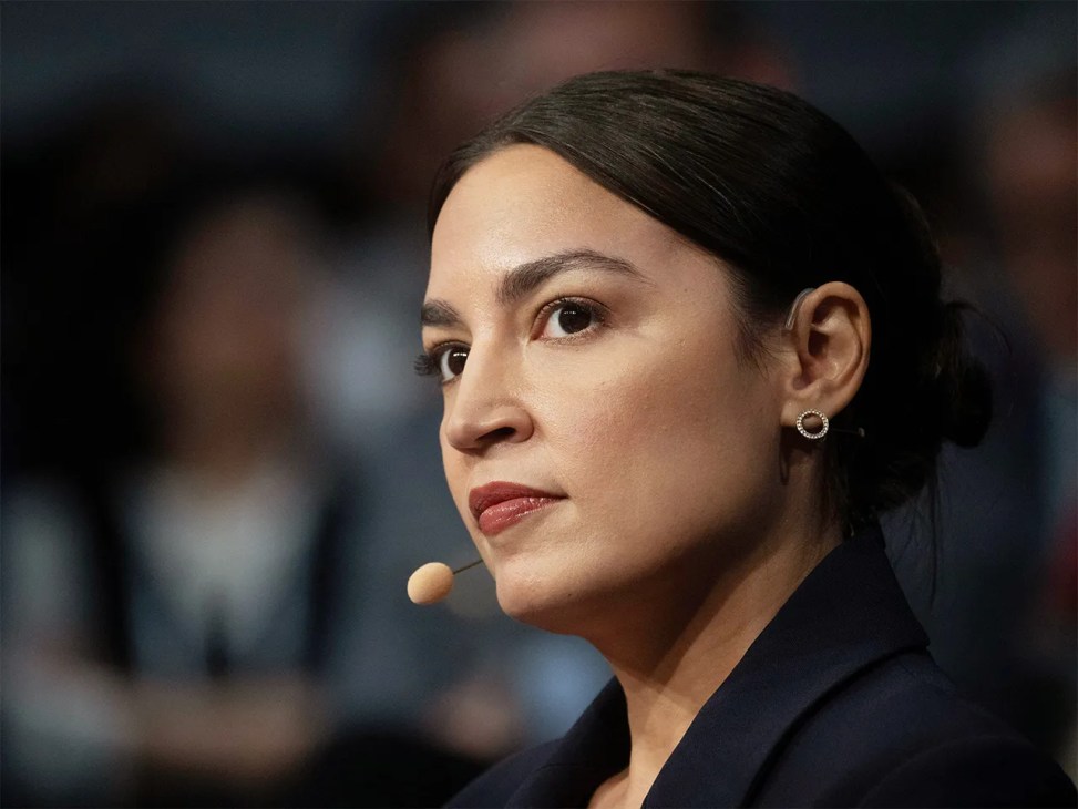 U.S. Rep. Alexandria Ocasio-Cortez, D-N.Y., takes part in the Munich Security Conference in Munich, Germany, on Friday, Feb. 13, 2026
