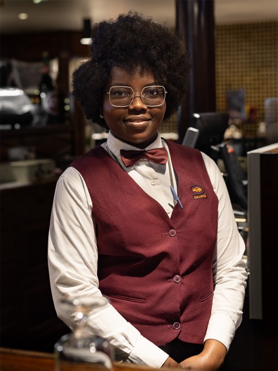 Server at Galeto, Lisbon