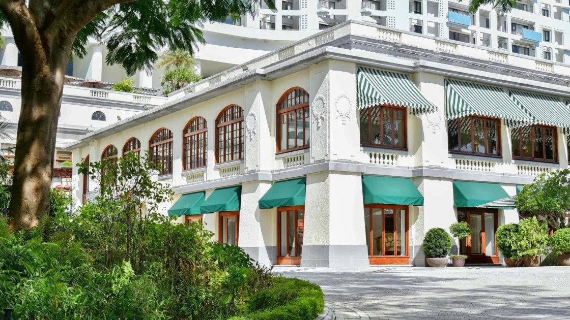 The Repulse Bay shopping complex in Hong Kong