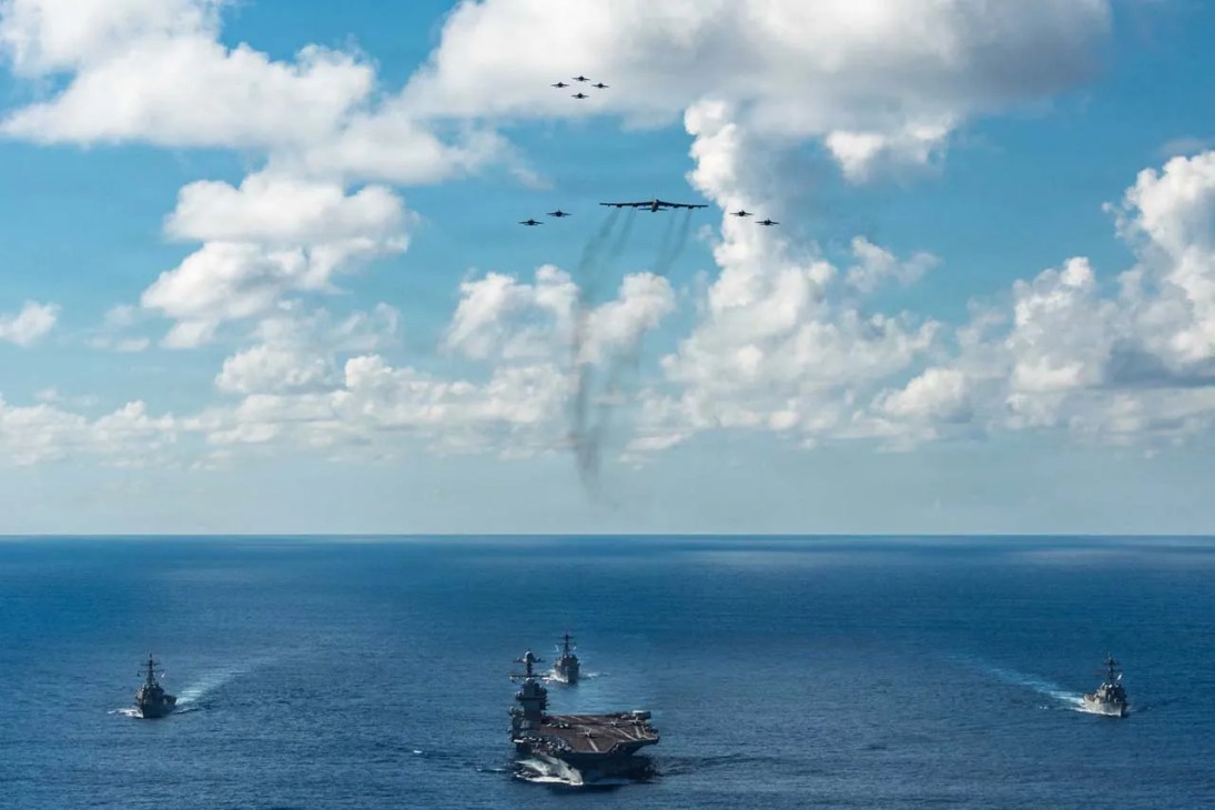 Up in the air: The US’s expanded presence had lead to uncertainty