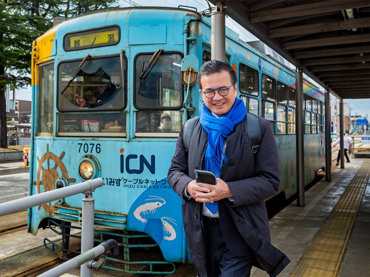 Mayor of Takaoka, Yuzuru Demachi