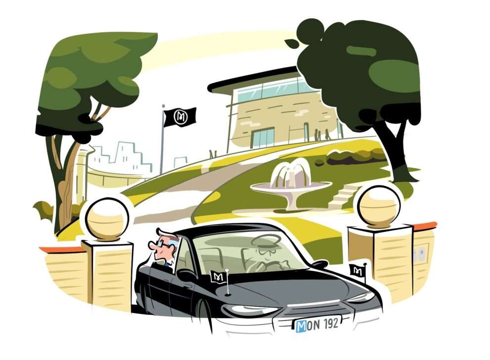 Illustration of Andrew Tuck