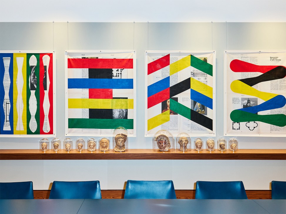 The Giuseppe Verdi meeting room in the Italian Embassy in London