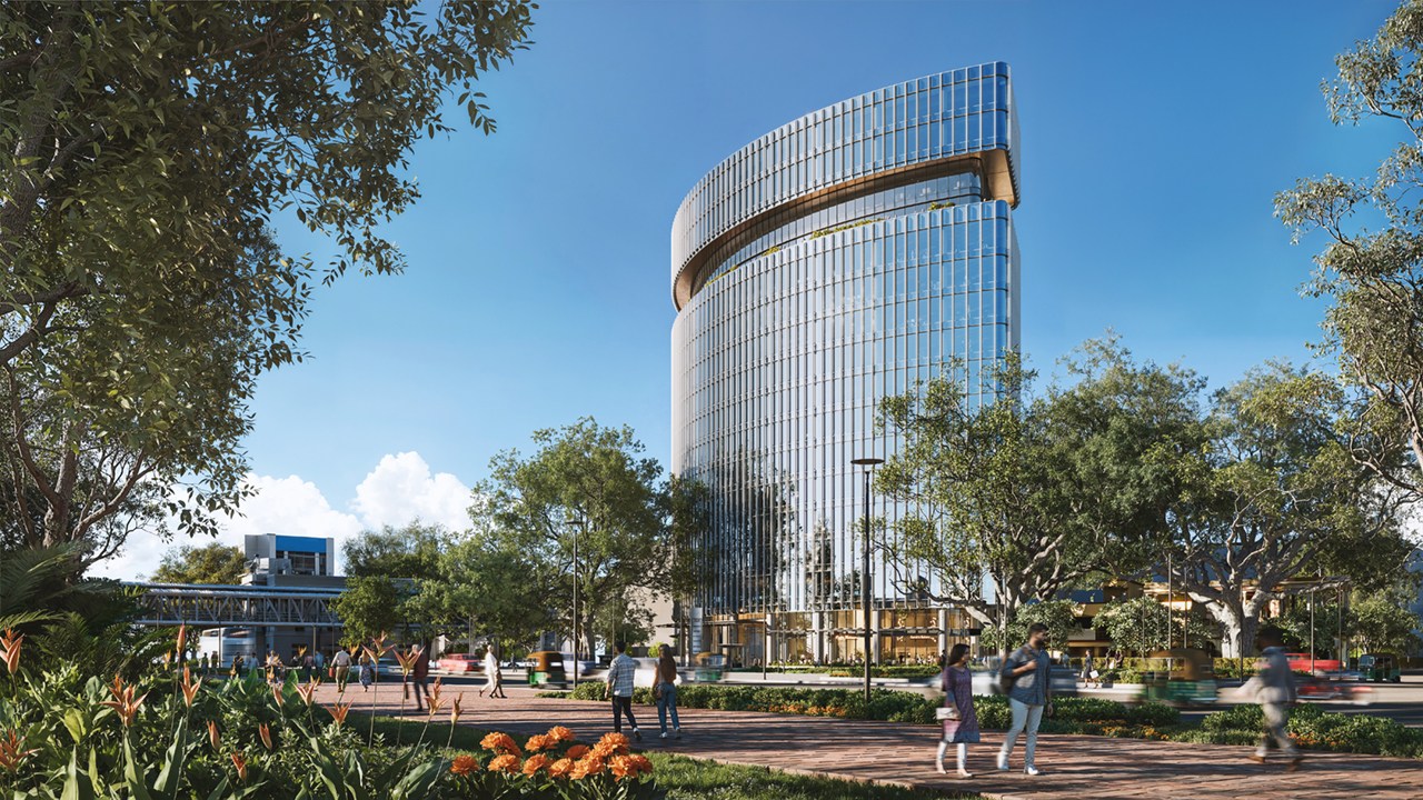 General view of the Godrej Hudson Circle