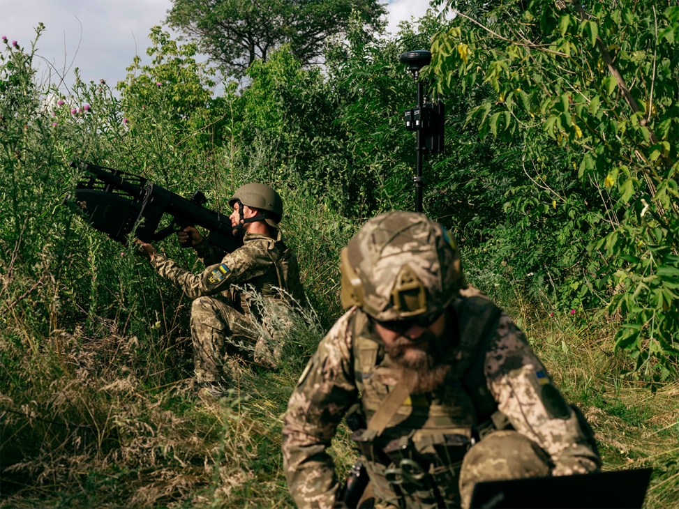 Ukrainian soldiers