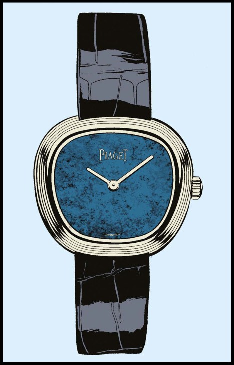 Sixtie Blue Quartz by Piaget