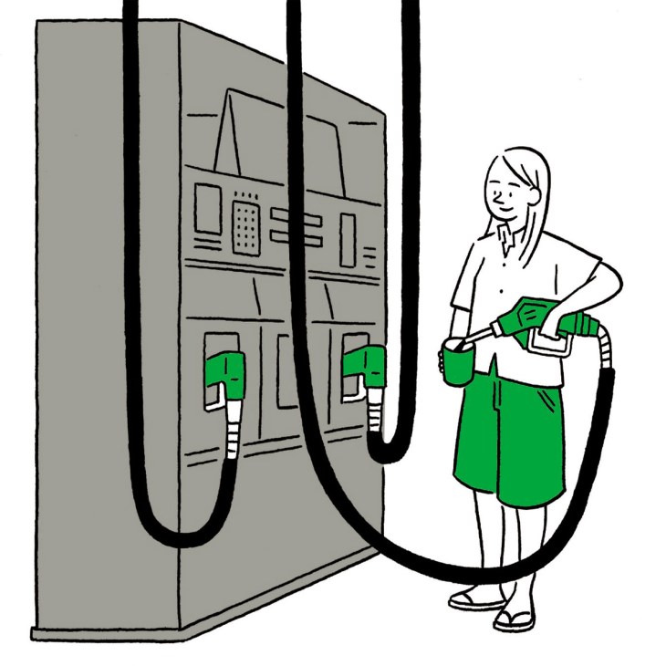 Illustration depicting Café Amazon