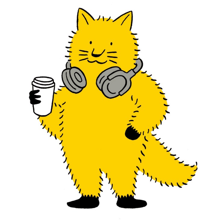 Illustration of Cafe Kitsune mascot