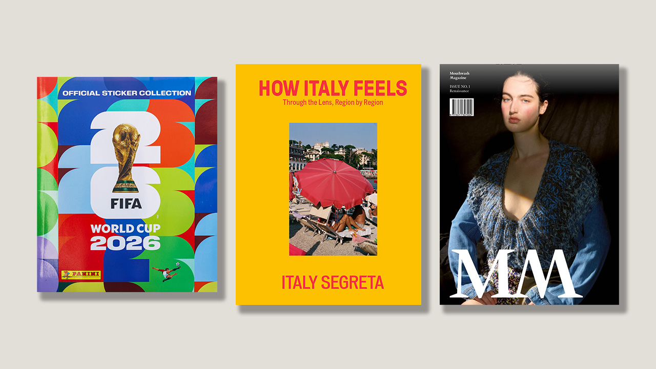 The appeal of the Panini World Cup album, ‘Italy Segreta’ first book and Mouthwash Studio’s new magazine