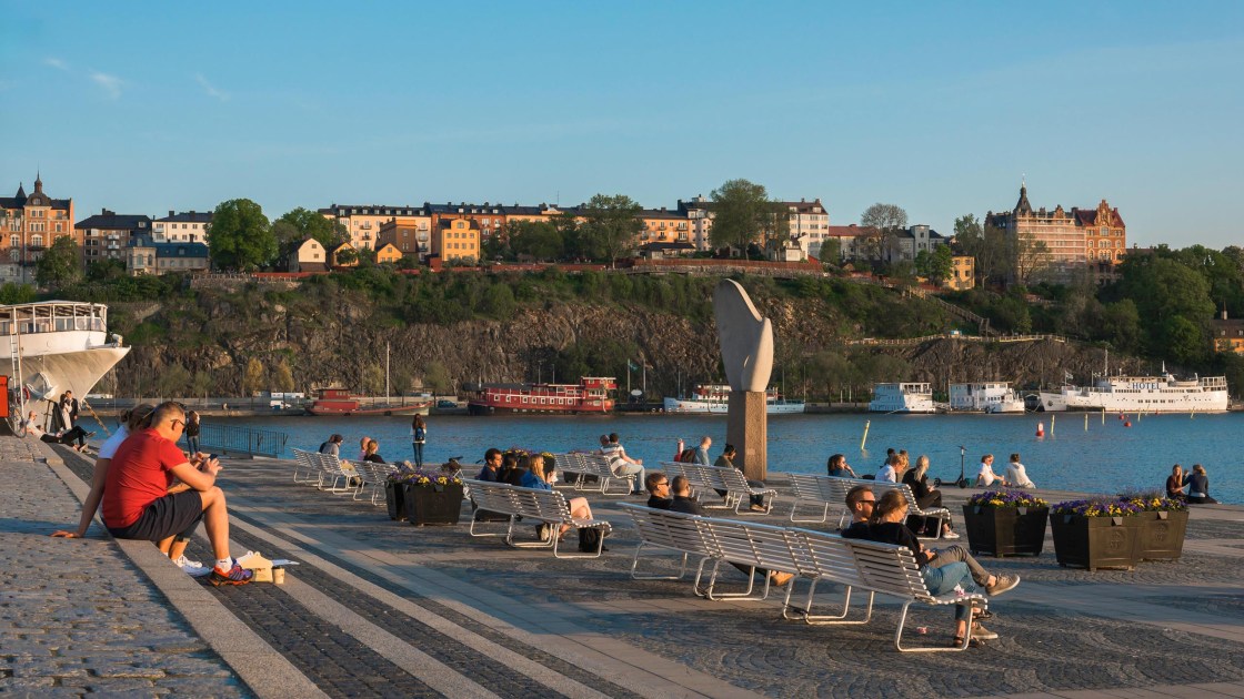 An image of the Stockholm waterfront