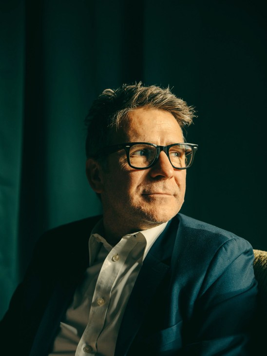 Portrait of Jetzt's publisher, Florian Novak