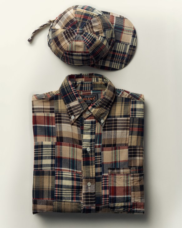 Shirt and cap by Beams Plus