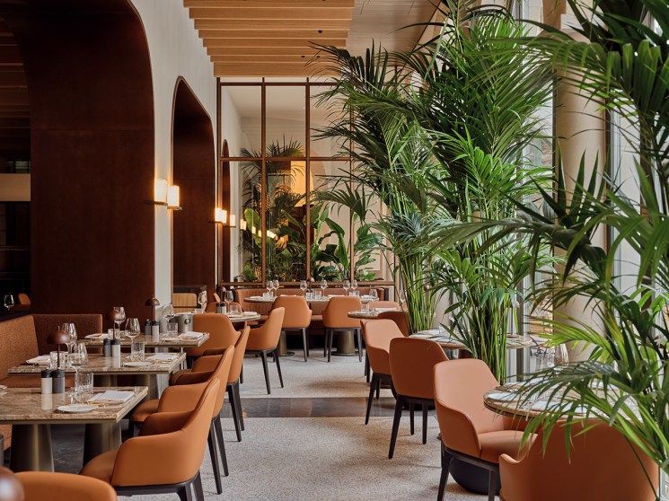 Interior view of The Florentin, Frankfurt